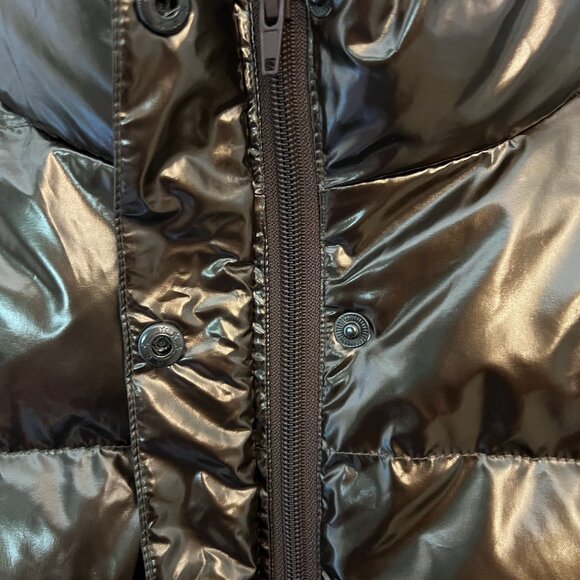 TCEC Faux Sherpa-lined Metallic Puffer Jacket - NWT - Picture 4 of 9